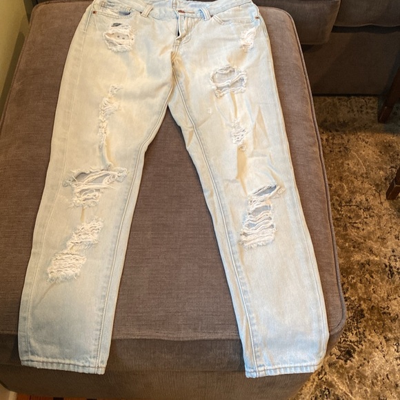 Lucky Brand Jeans Sienna Cigarette 15”W x 35”L - Distressed - Picture 6 of 11